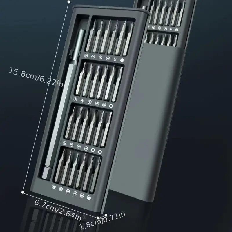 Trusa surubelnita precizie - Set biti/torx magnetici pentru electronice - Auros