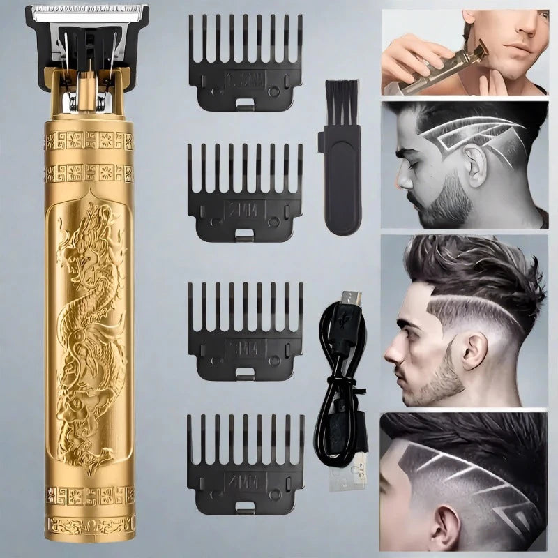 Mașină de Tuns cu Acumulator Incorporat: Perfectă pentru Par și Barba