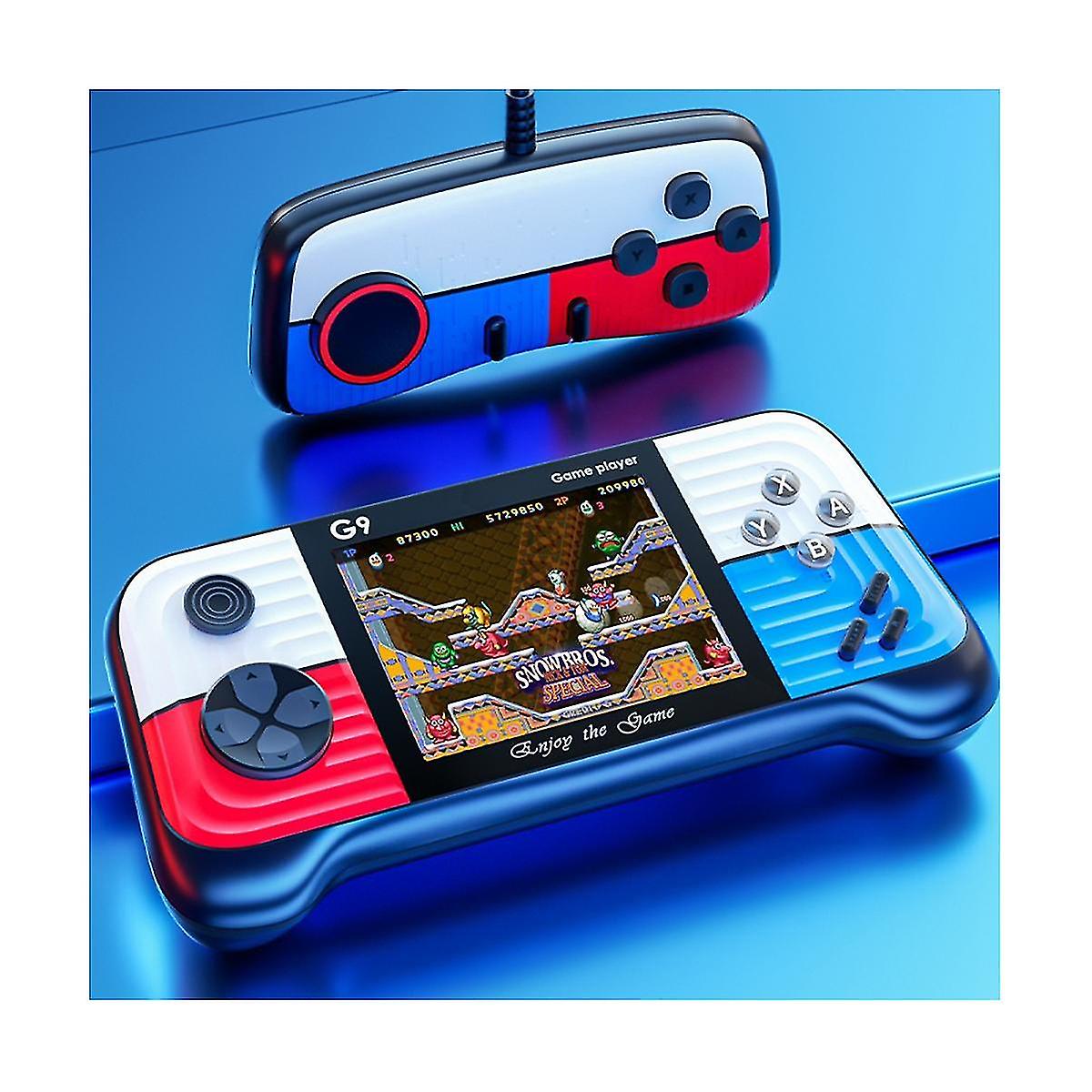 Consolă Portabilă Dual Play: Distracție Neîntreruptă cu Mini Controller și Ieșiri TV Out