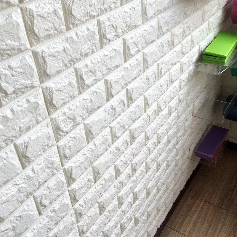 Tapet 3D caramida auto-adeziv pentru interior, 70 x 77 cm - Auros