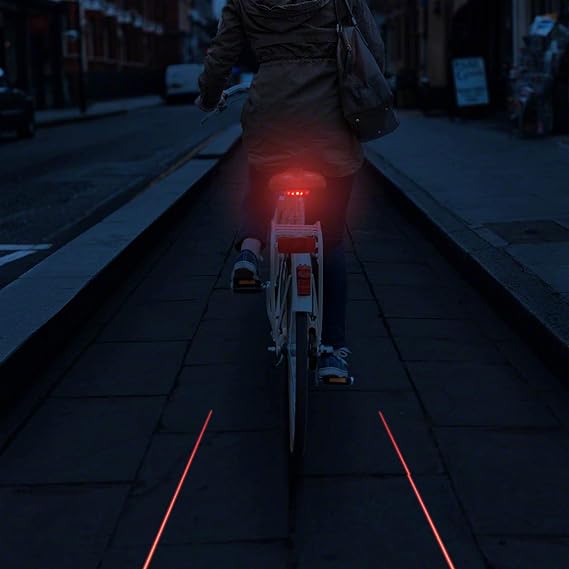 Stop Bicicleta cu Proiectare Laser pentru Vizibilitate Excelenta
