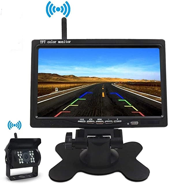 Kit pentru marsarier cu camera AHD si display de 7", camioane, autocare, bus-uri