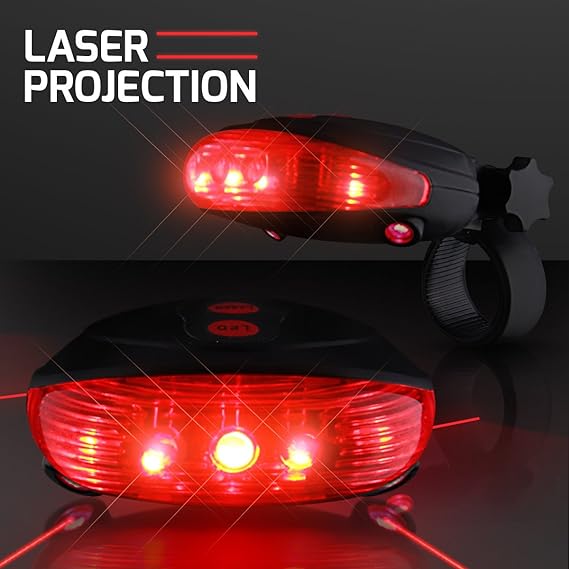Stop Bicicleta cu Proiectare Laser pentru Vizibilitate Excelenta
