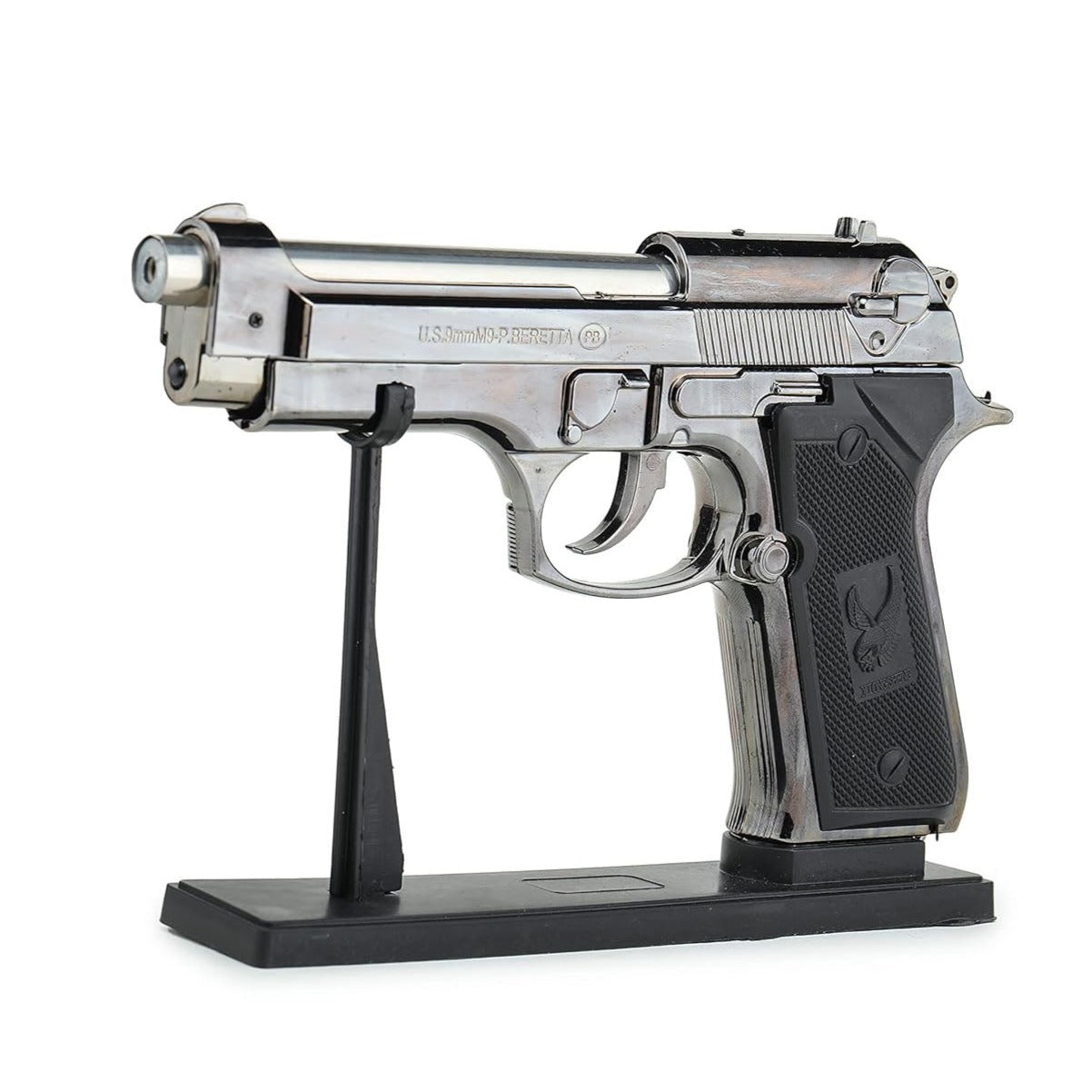 Brichetă Metalică Antivant, Model Beretta/Walter cu Toc din Piele PU