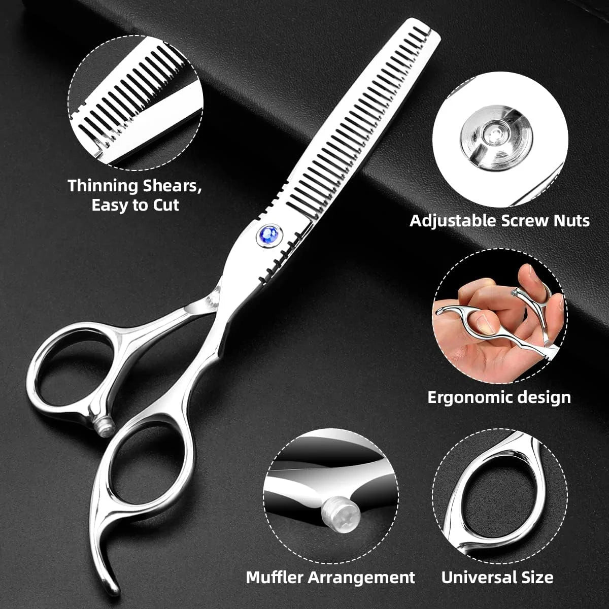 Obțineți un Look Perfect cu Foarfeca de Filat: Instrumentul Esențial pentru Tunsul Profesional