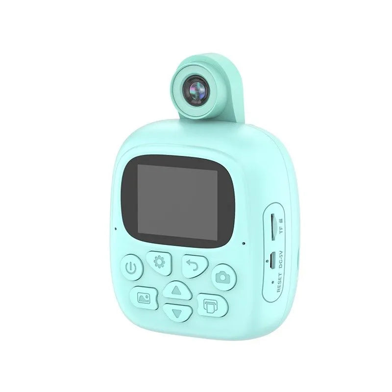 Mini Cameră Digitală pentru Copii - Imprimare Termică Instantanee, Recorder Video, Cameră de Buzunar Inteligentă