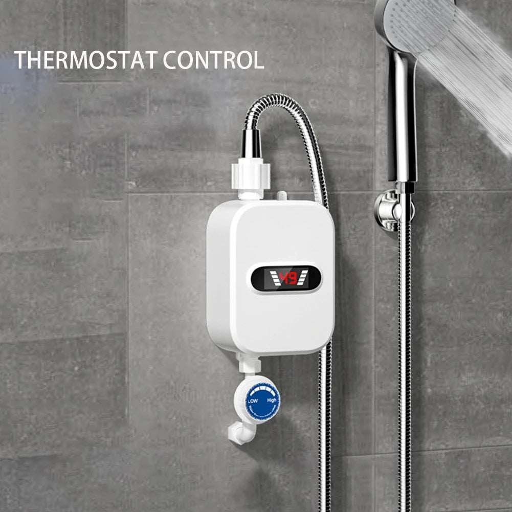 Boiler electric instant pentru apa calda, cu afisaj digital, 3500W
