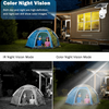 Camera de supraveghere wireless cu panou solar, 1080p, WiFi/4G, 355°, infrarosu