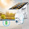 Camera de supraveghere wireless cu panou solar, 1080p, WiFi/4G, 355°, infrarosu