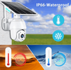 Camera de supraveghere wireless cu panou solar, 1080p, WiFi/4G, 355°, infrarosu