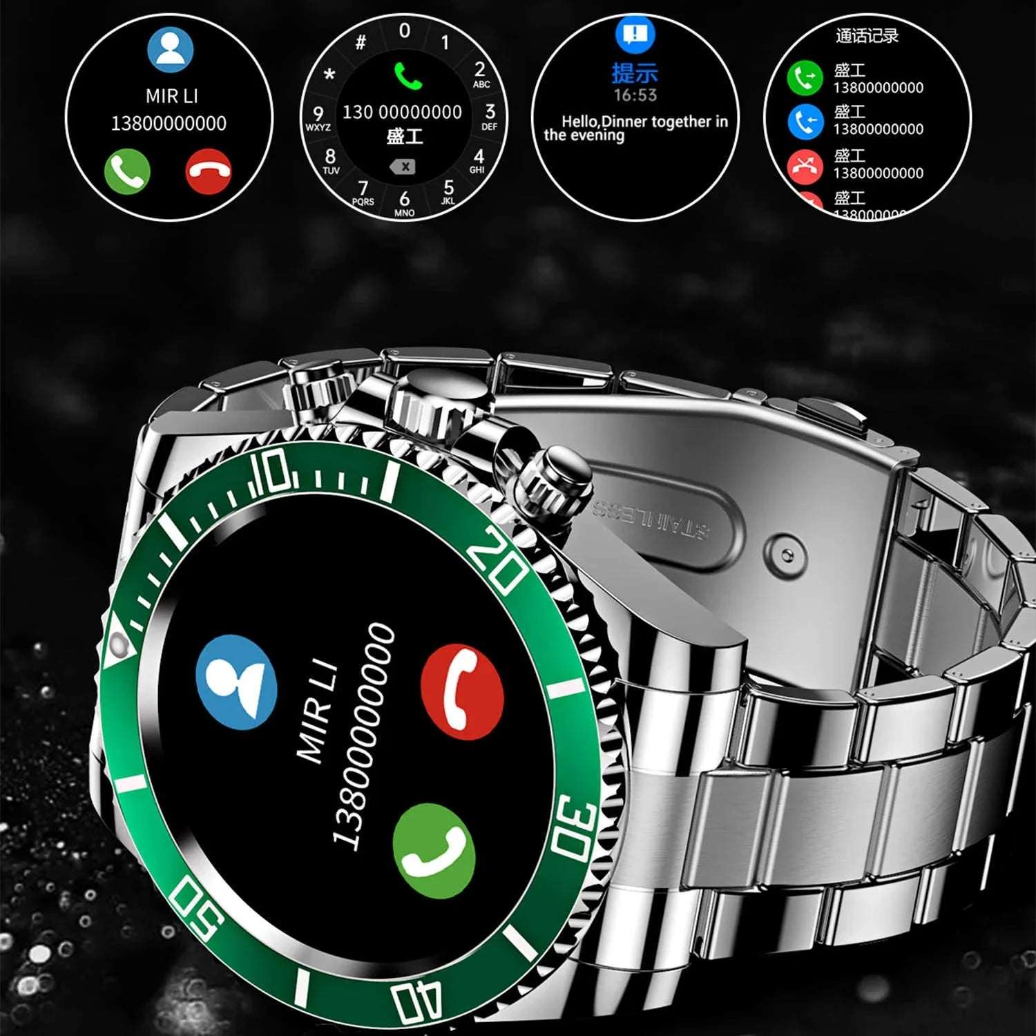 Ceas smartwatch bluetooth  Smart Moon