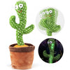 Jucărie Interactivă: Cactus cu Lumini și Acumulator - Cântă, Dansează și Imită pentru Ore Nesfârșite de Distracție