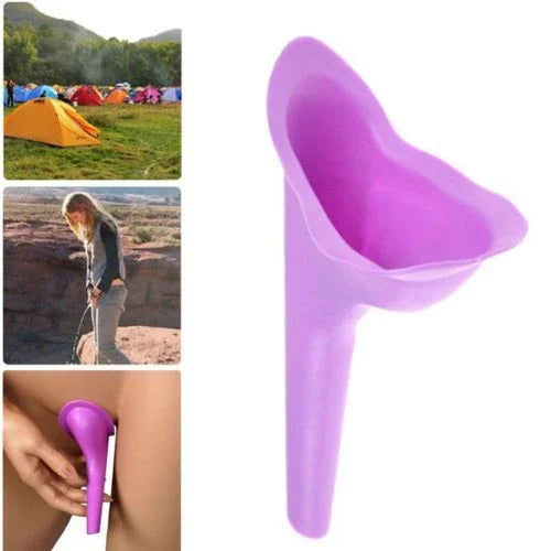 Dispozitiv din silicon pentru urinat, ideal pentru femei
