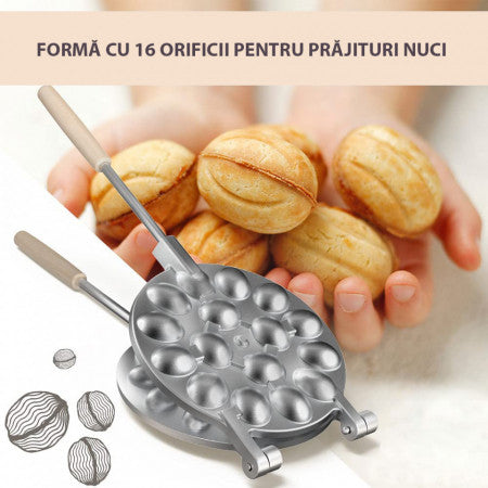 Forma pentru prajituri de nuci, Gofre, Waffle