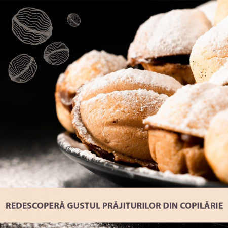 Forma pentru prajituri de nuci, Gofre, Waffle