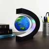 Veioza decorativa Glob plutitor care leviteaza cu suport luminat colorat - Auros