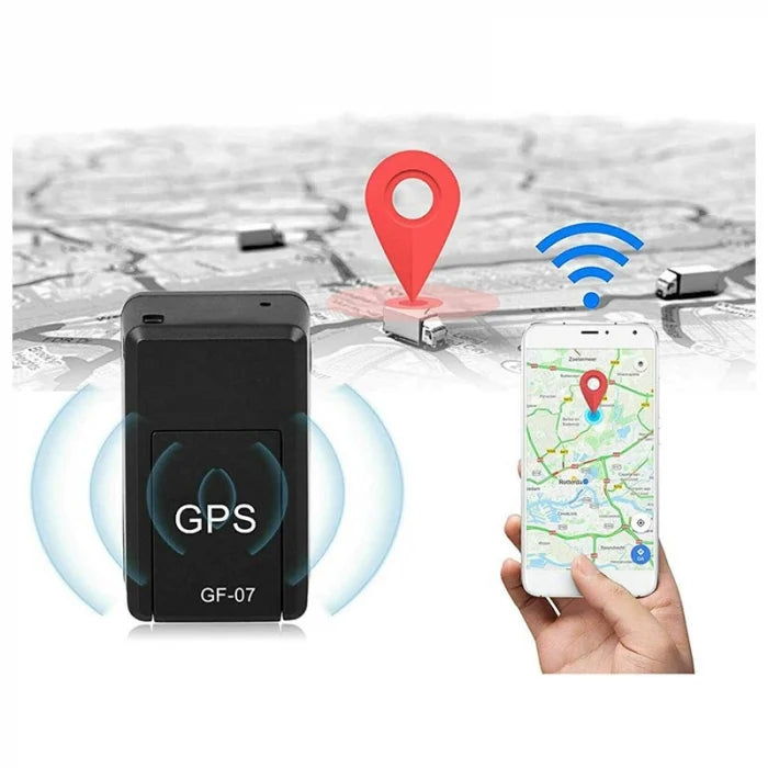Mini GPS Tracker GF-09, Localizare GPS WiFi si LBS, Microfon, MicroSD, SIM GPRS si MMS, Negru - Auros