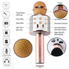 Microfon Karaoke pentru Copii: Conexiune Bluetooth, Acumulator si difuzor încorporat | Compatibil cu iOS și Android