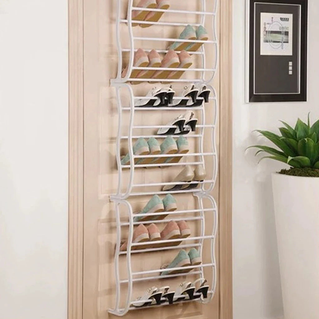 Etajera de pantofi pentru usa - 36 perechi 180x52x17 - Auros