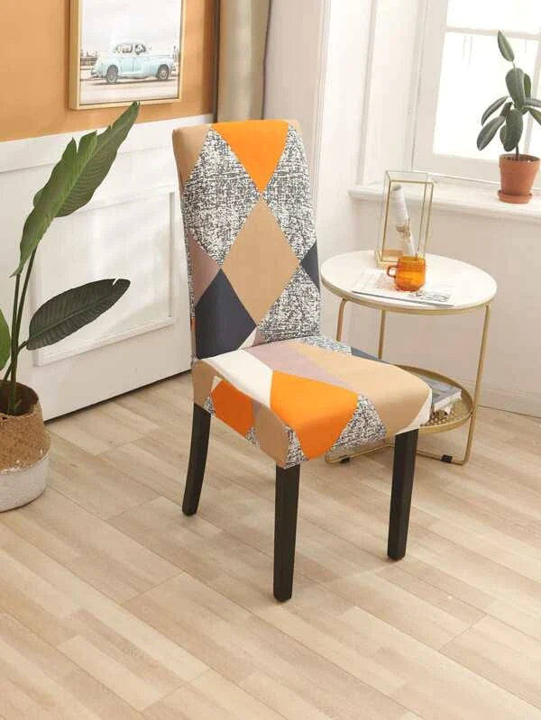 Set 6 huse universale, elastice, pentru scaun - Auros