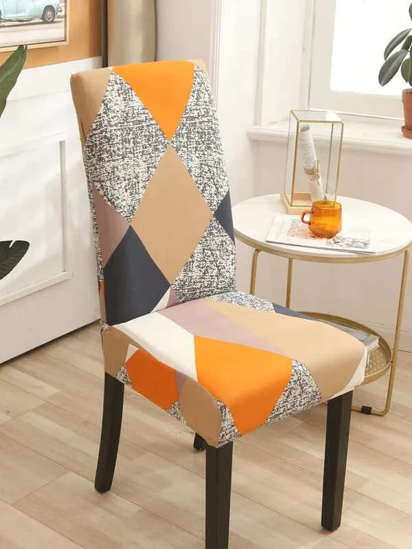Set 6 huse universale, elastice, pentru scaun - Auros