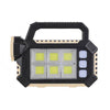 Lanterna cu lampa solara 6 LED COB, 1200 mAh, USB - Auros