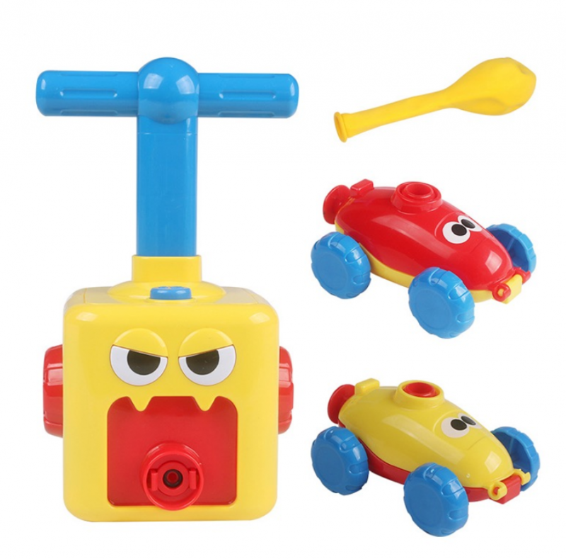 Joc pompa Balloon Car air power cu lansare inertiala - Auros