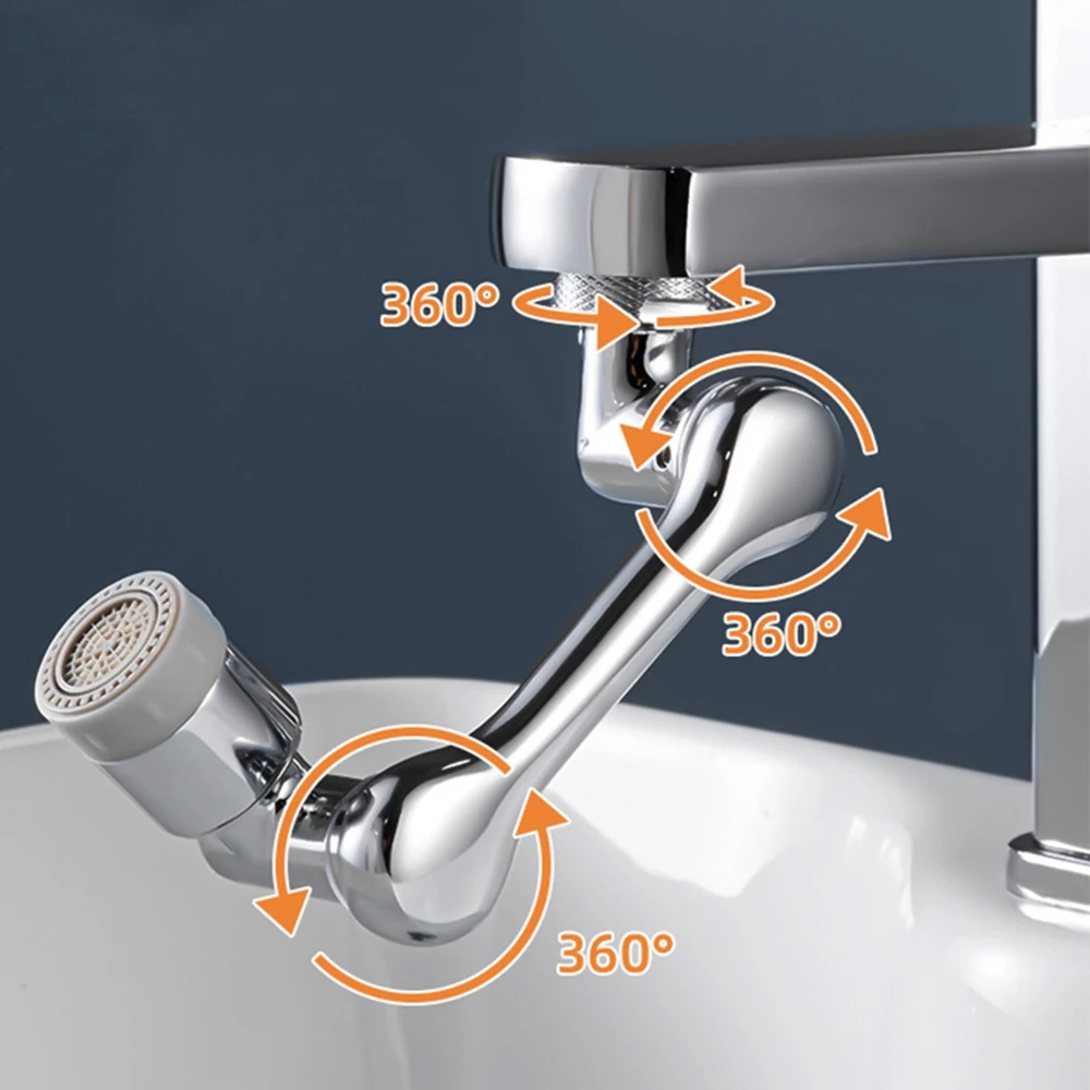 Extensie rotativa 1080° robinet, moduri multiple de curgere a apei - Auros