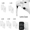 Lupa tip casca cu incarcare USB si lumina LED - Auros