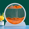 Lampa decorativa tip clepsidra, nisipuri miscatoare, Moving Sand Art - Auros