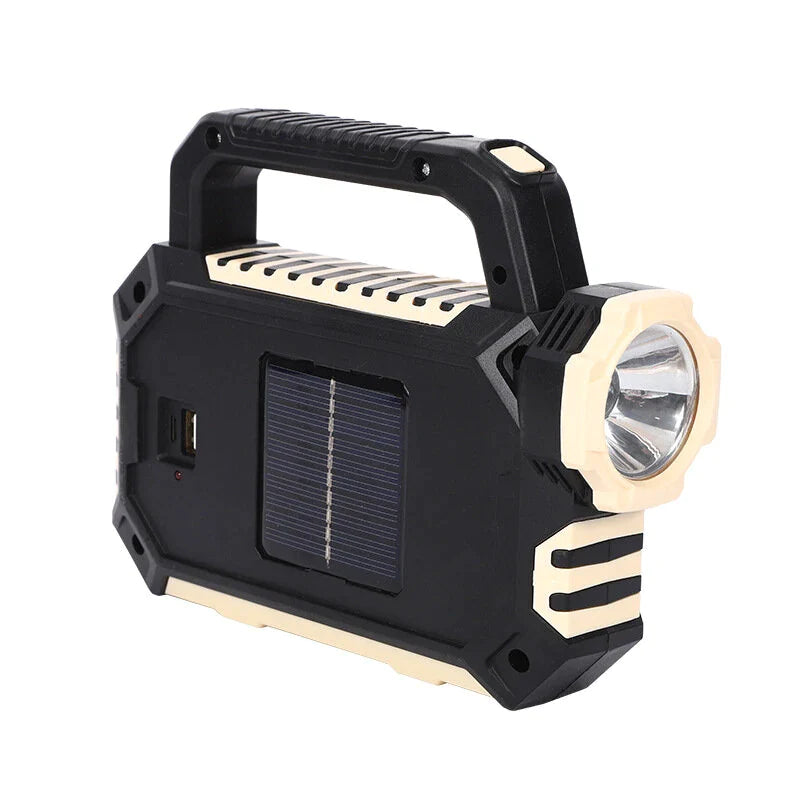 Lanterna cu lampa solara 6 LED COB, 1200 mAh, USB - Auros
