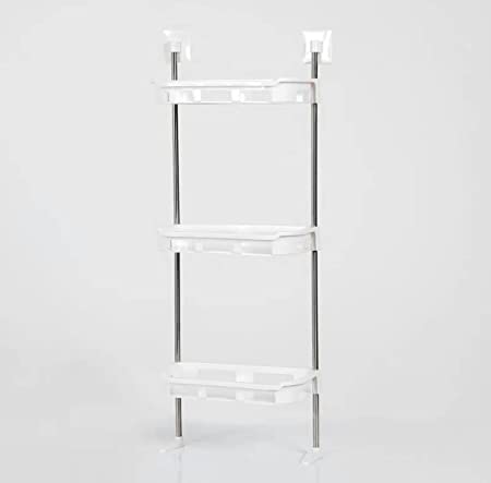 Suport multifunctional depozitare pentru toaleta, 3 polite, 88 x30cm - Auros