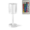 Lampa de masa wireless din cristal acrilic cu touch si incarcare prin usb - Auros
