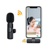 Microfon wireless K8 tip lavaliera, conector USB tip C/iPhone - Auros