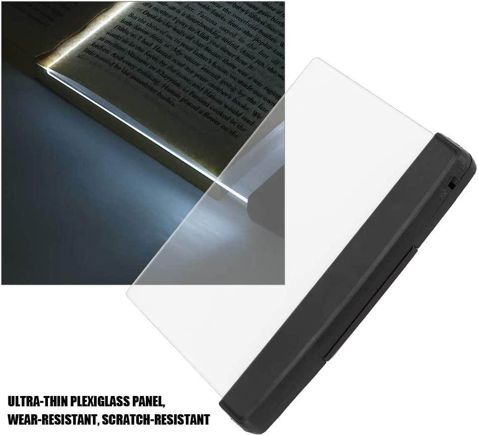 Lampa tip panou luminos LED pentru cititul cartilor pe timpul noptii, invatat pentru scoala sau facultate - Auros