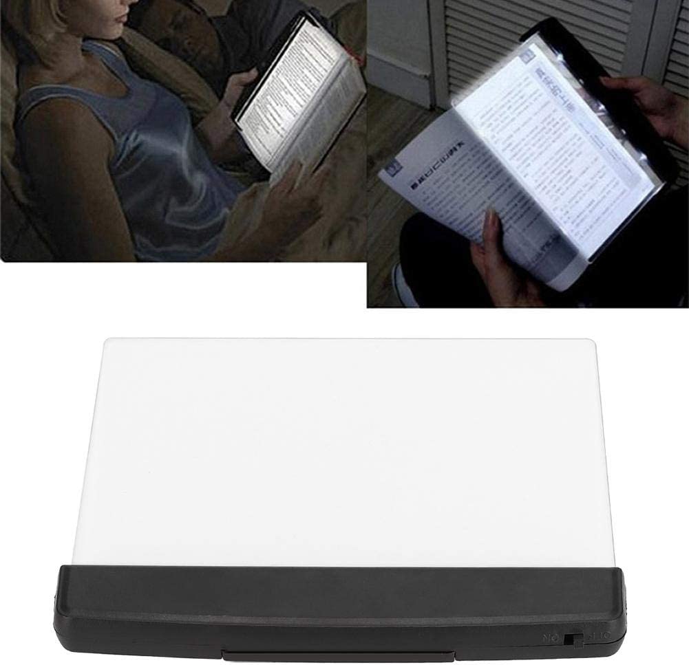 Lampa tip panou luminos LED pentru cititul cartilor pe timpul noptii, invatat pentru scoala sau facultate - Auros