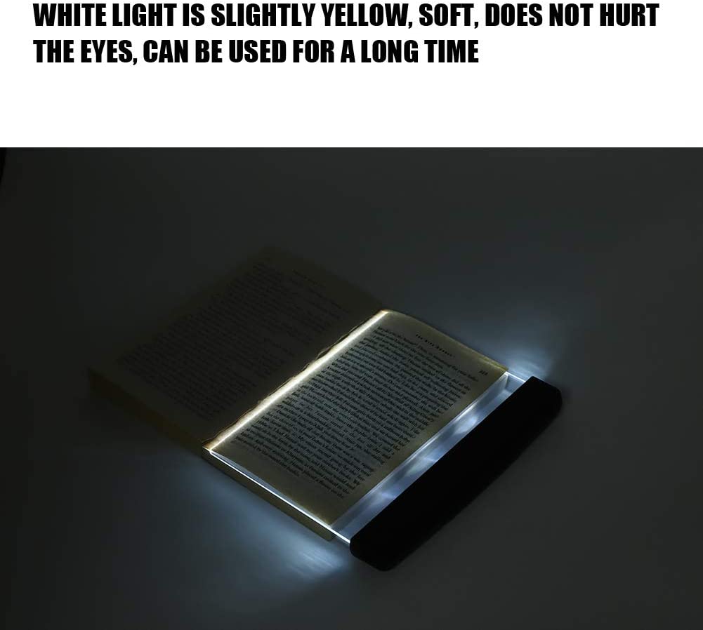 Lampa tip panou luminos LED pentru cititul cartilor pe timpul noptii, invatat pentru scoala sau facultate - Auros