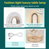 Lampa Diamond Crystal LED cu 3 temperaturi de culoare, alb rece, alb cald, neutru, culoare auriu - Auros