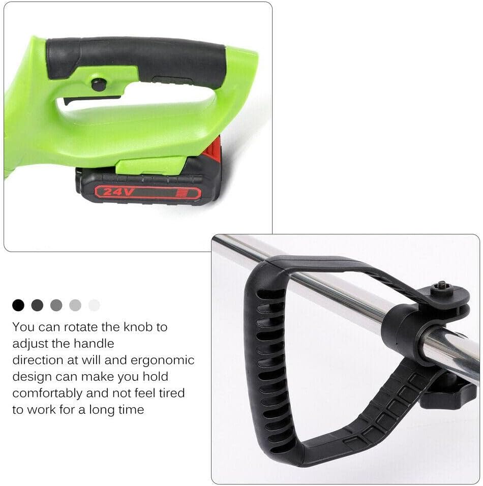 Motocoasa electrica 24V, 4000 mAh, 18000 RPM, 1 sau 2 acumulatori - Auros