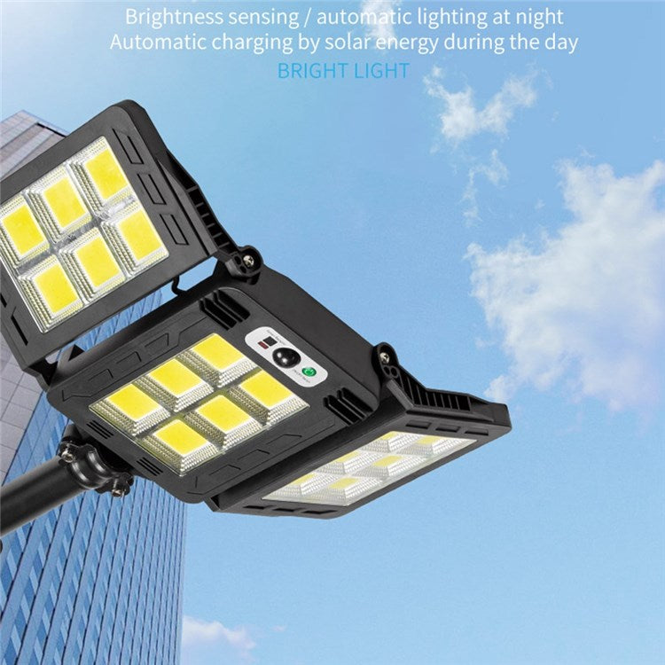 Lampa solara tripla W786-6 COB - Auros