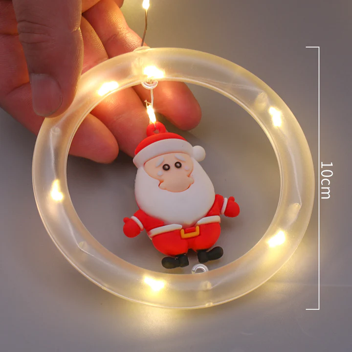 Instalatie LED tip Perdea cu diferite forme pentru Craciun, 4m - Auros