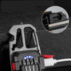 Lanterna LED tip breloc cu dispozitiv spargere geamuri, surubelnite, cheie, deschizator sticle Q-D911 - Auros