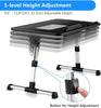 Masuta pliabila pentru laptop, cu cooler - Auros