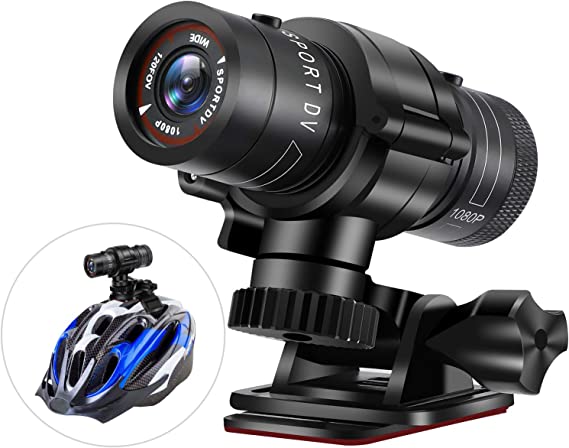 Camera video sport Andowl, Neagra, 30 FPS, rezistenta la apa, praf, 1000 mAh, - Auros