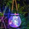Lampa solara cu LED model glob 11.5 x 14 x 8 cm - Auros