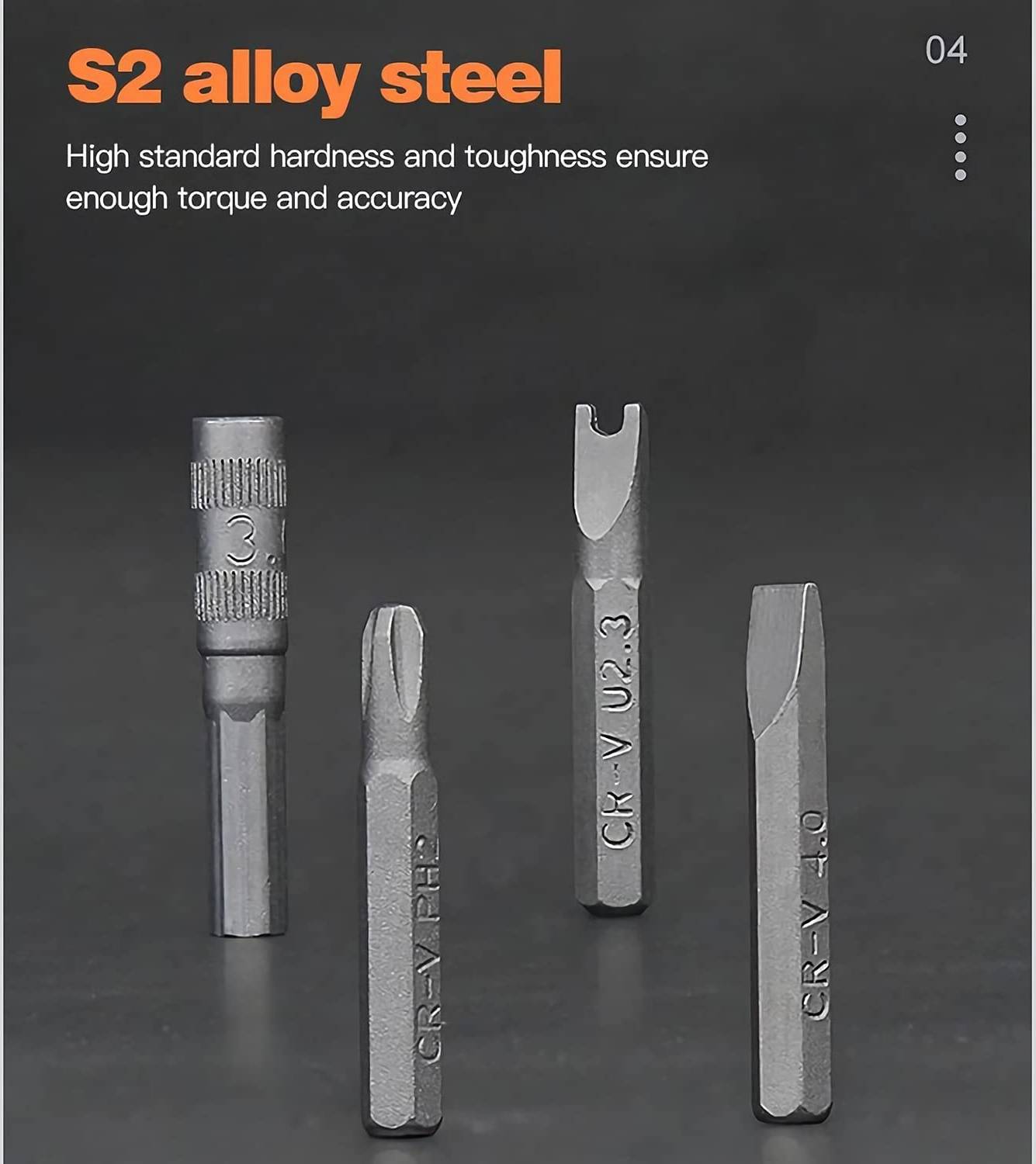 Trusa surubelnita precizie - Set biti/torx magnetici pentru electronice - Auros