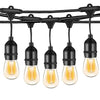 Ghirlanda solara cu 10 becuri Led Filament incluse, 2W, 3000K, IP65 lumina calda - Auros