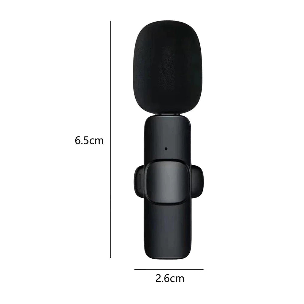 Microfon wireless K8 tip lavaliera, conector USB tip C/iPhone - Auros