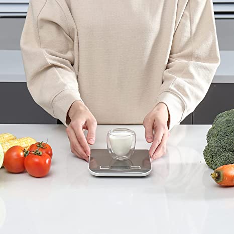 Cantar digital de bucatarie din otel inoxidabil de 5kg - Auros
