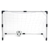 Set de joaca, 2 porti de fotbal cu pompa de umflat si minge de fotbal - Auros